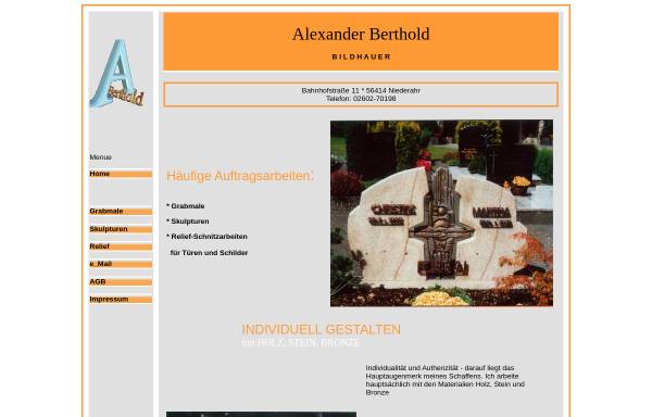 Alexander Berthold Bildhauer