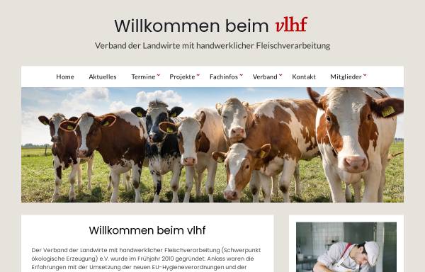 Vorschau von www.biofleischhandwerk.de, Verband der Landwirte mit handwerklicher Fleischverarbeitung