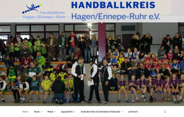 Vorschau von www.handballkreis-hagen.de, Handballkreis Hagen / Ennepe-Ruhr e.V.