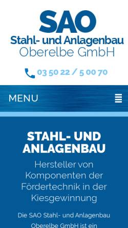 SAO Stahl- und Anlagenbau Oberelbe GmbH