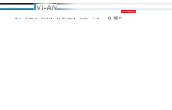 Vorschau von www.vi-an.com, VI-AN GmbH
