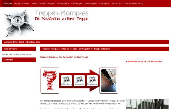 Vorschau von www.treppen-kompass.de, Treppen-Kompass