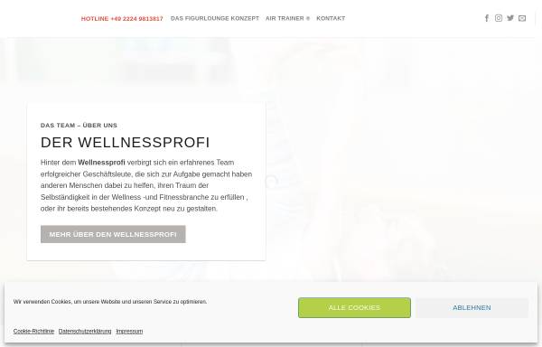 Vorschau von www.derwellnessprofi.de, Der Wellnessprofi Ltd.