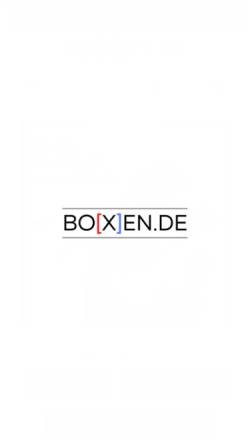 Vorschau der mobilen Webseite www.boxen.de, Boxen.de
