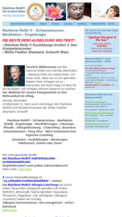 Vorschau der mobilen Webseite www.rainbow-reiki.at, Herwig Steinhuber