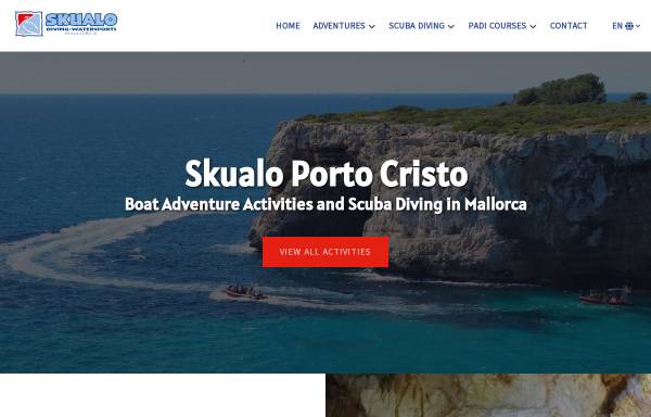 Vorschau von skualo.com, Skualo Adventure Sports