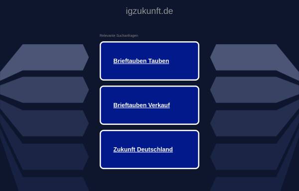 Vorschau von www.igzukunft.de, Interessengemeinschaft 