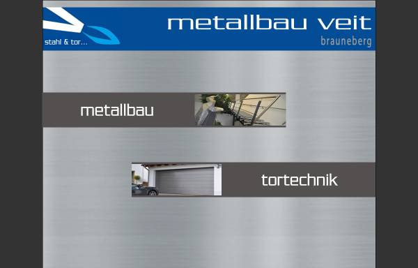 Vorschau von www.metallbau-veit.de, Metallbau Veit