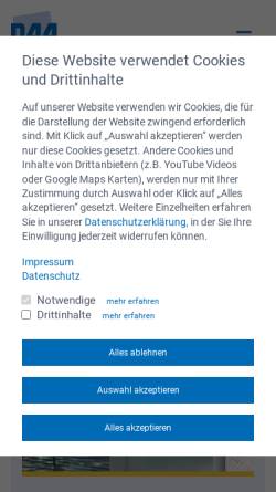 Vorschau der mobilen Webseite daa-moenchengladbach.de, DAA