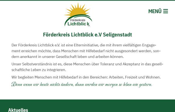 Förderkreis Lichtblick e.V.