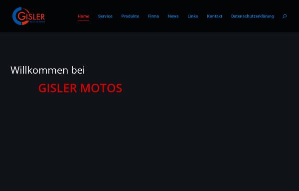 Vorschau von www.gisler-motos.ch, Gisler Motos