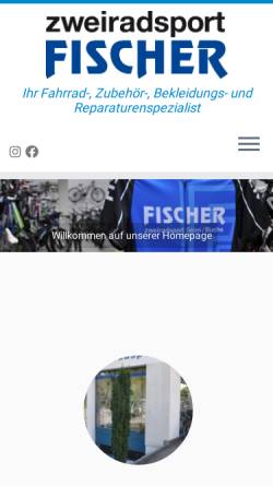 Vorschau der mobilen Webseite www.fischer-bike.ch, 2-Radsport Fischer