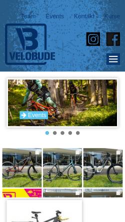 Vorschau der mobilen Webseite www.velobude.ch, Velo-Bude Wislig