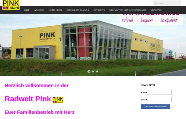 Vorschau von www.radwelt.cc, Pink KG