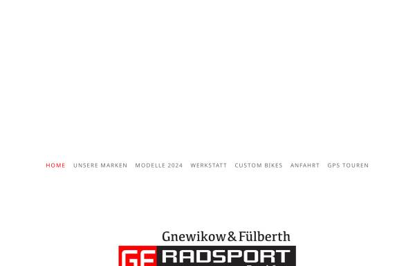Vorschau von www.radsport-frankfurt.de, Gnewikow & Fülberth Radsport GmbH