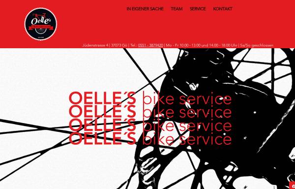 Vorschau von www.oellesbikeservice.de, Oelles Bike Service, Thomas Oelze