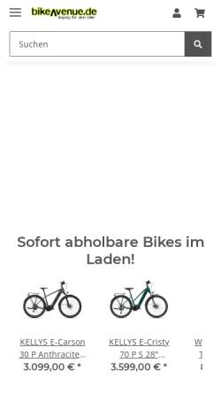 Vorschau der mobilen Webseite www.bikeavenue.de, Bikeavenue, Thomas Behnke