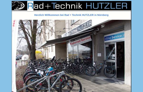 Vorschau von www.fahrrad-nuernberg.de, Rad + Technik Hutzler