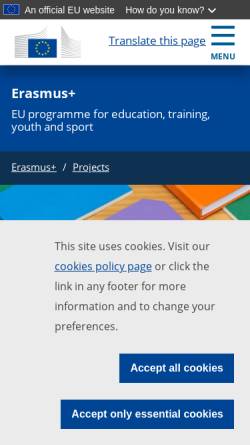 Vorschau der mobilen Webseite ec.europa.eu, Eve