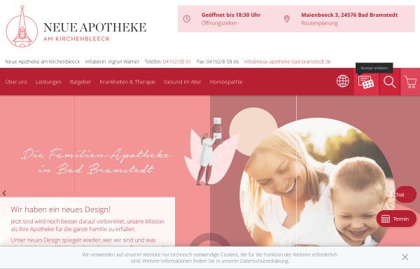 Vorschau von www.neue-apotheke-bad-bramstedt.de, Neue Apotheke Bad Bramstedt