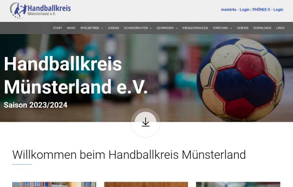 Vorschau von www.handballkreis-muenster.de, Handballkreis Münster