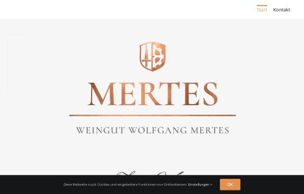 Vorschau von www.mertes-waldrach.de, Weingut Heinrich Mertes