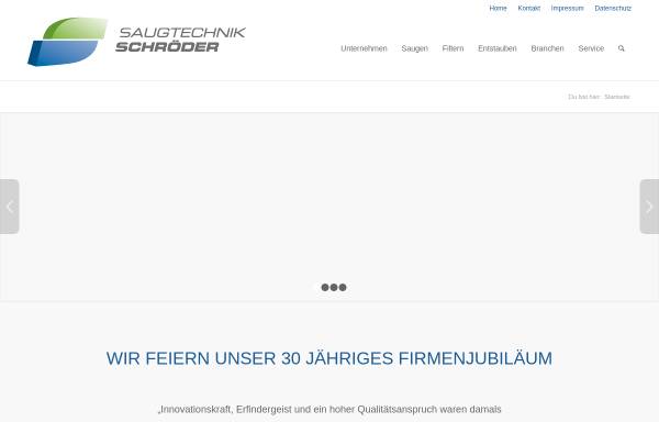 Vorschau von saugtechnik.com, SMS Saugtechnik Schröder GmbH u. Co. KG