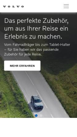 Vorschau der mobilen Webseite www.volvocars-werkstatt.de, Autohaus Bell