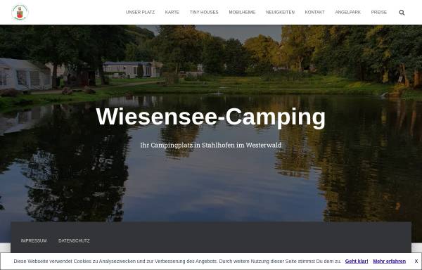 Vorschau von wiesensee-camping.de, Campingplatz am Wiesensee