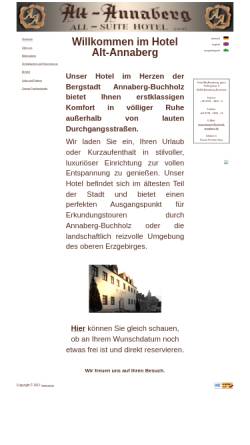 Vorschau der mobilen Webseite www.hotel-alt-annaberg.de, Hotel Alt-Annaberg