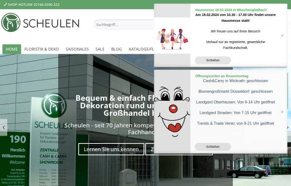 Vorschau von www.scheulen.de, H.U. Scheulen GmbH & Co. KG