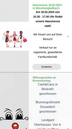 Vorschau der mobilen Webseite www.scheulen.de, H.U. Scheulen GmbH & Co. KG