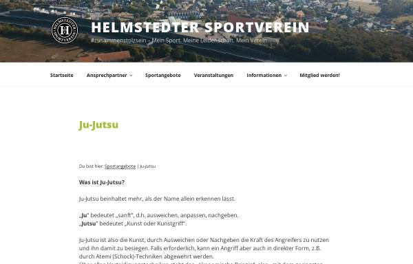 Helmstedter Sportverein 1913 e.V. - Goshin-Dojo