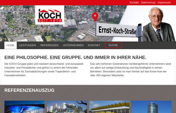Vorschau von koch-dach.de, Koch KG