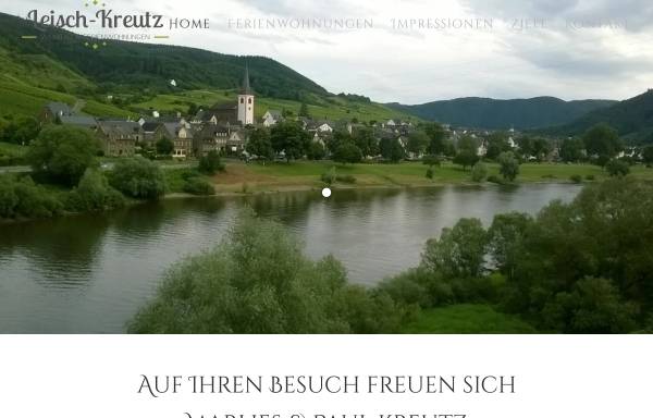 Vorschau von www.leisch-kreutz.de, Ferienwohnungen und Weinbau Leisch-Kreutz