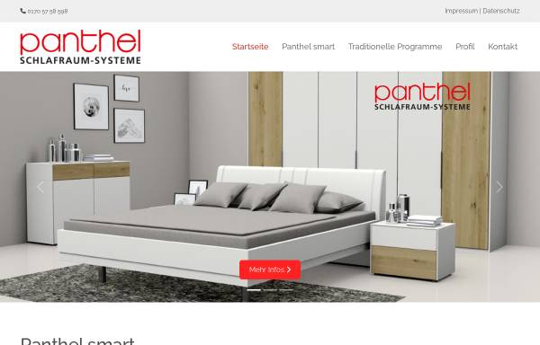 Vorschau von www.panthel.de, Panthel Möbelwerk GmbH & Co