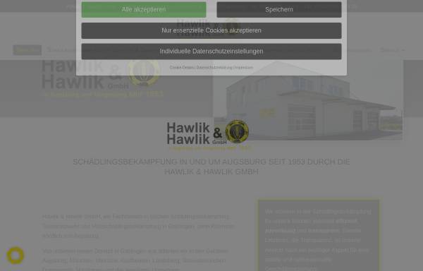 Vorschau von hawlikhygiene.de, Hawlik und Hawlik GmbH