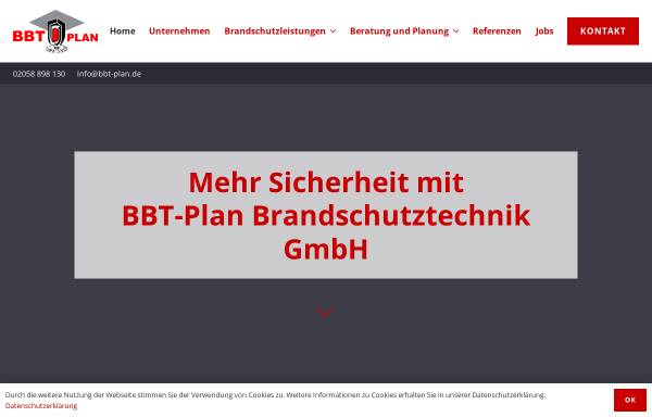 Vorschau von www.bbt-plan.de, BBT-Plan Brandschutztechnik GmbH