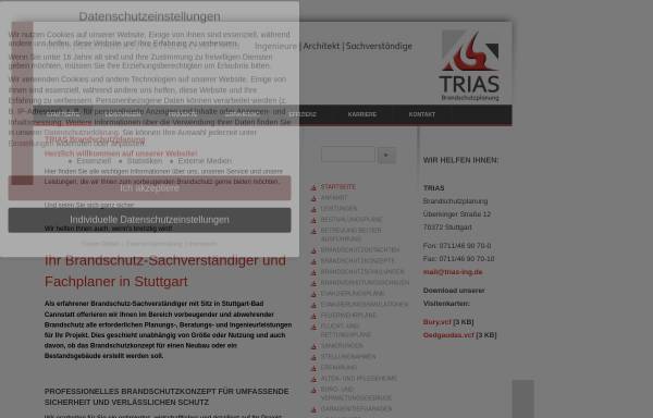 Bury Gedgaudas Partnerschaft, Trias Brandschutzplanung