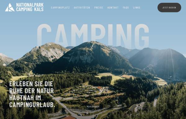 Nationalpark Camping Kals