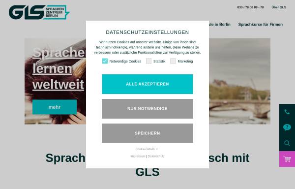 Vorschau von www.gls-sprachenzentrum.de, GLS Sprachenzentrum