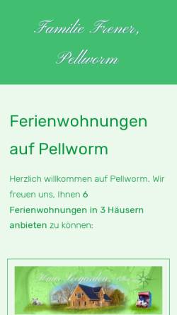 Vorschau der mobilen Webseite www.ferienhof-frener.de, Ferienhof Frener