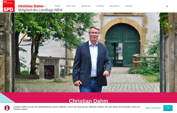 Vorschau von www.christian-dahm.de, Dahm, Christian (MdL)