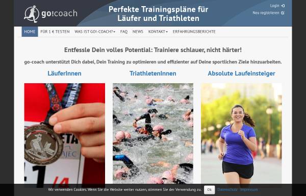 Vorschau von www.go-coach.com, Go! – coach GmbH