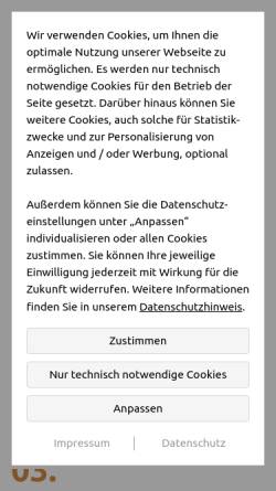 Vorschau der mobilen Webseite www.axthelm.de, axthelm küchenCreationen