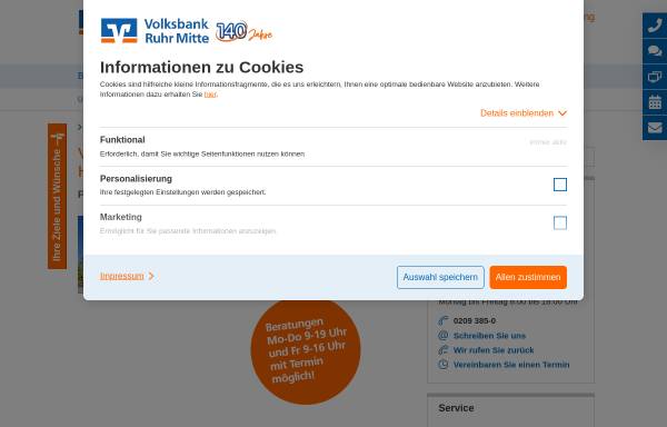 Volksbank Ruhr Mitte eG in Gelsenkirchen: Banken und ...