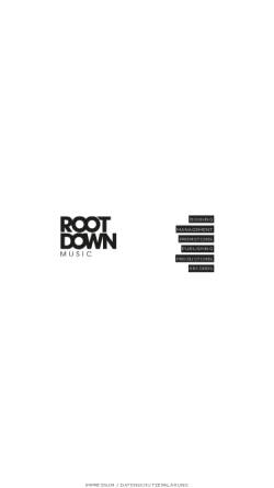 Vorschau der mobilen Webseite rootdown-music.com, Rootdown Music