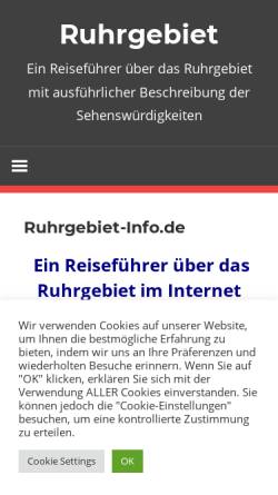 Vorschau der mobilen Webseite www.ruhrgebiet-info.de, Ruhrgebiet-Info.de