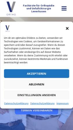 Vorschau der mobilen Webseite www.vonbergen.de, von Bergen, Dr. med. Klaus-Dietrich