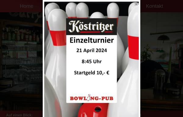 Vorschau von www.bowlingpub-glauchau.de, Bowling-Pub-Glauchau